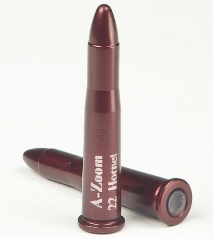 A-Zoom SNAP-CAPS .22 Hornet Safety Training Rounds package of 2